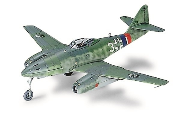 Tamiya 1/48 MESSERSCHMITT 262 A-1A ryhmässä URHEILU, VAPAA-AIKA JA HARRASTUS / Harrastus / Muovimallit / Lentokoneet/Helikopterit @ TP E-commerce Nordic AB (A06231)