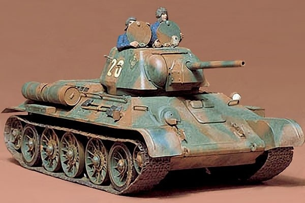 Tamiya 1/35 T34/76 RUSSISK TANK ryhmässä URHEILU, VAPAA-AIKA JA HARRASTUS / Harrastus / Muovimallit / Sotilasajoneuvot (maa) @ TP E-commerce Nordic AB (A06261)