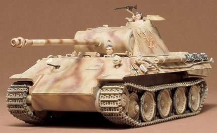 Tamiya 1/35 PANTHER ryhmässä URHEILU, VAPAA-AIKA JA HARRASTUS / Harrastus / Muovimallit / Sotilasajoneuvot (maa) @ TP E-commerce Nordic AB (A06264)