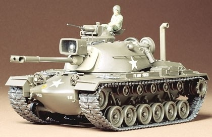 Tamiya 1/35 US M48A3 PATTON ryhmässä URHEILU, VAPAA-AIKA JA HARRASTUS / Harrastus / Muovimallit / Sotilasajoneuvot (maa) @ TP E-commerce Nordic AB (A06275)