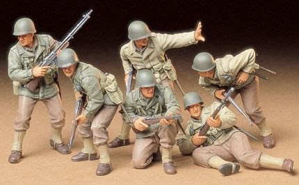 Tamiya 1/35 US ARMY ASSAULT INFANTRY ryhmässä URHEILU, VAPAA-AIKA JA HARRASTUS / Harrastus / Muovimallit / Hahmot @ TP E-commerce Nordic AB (A06305)