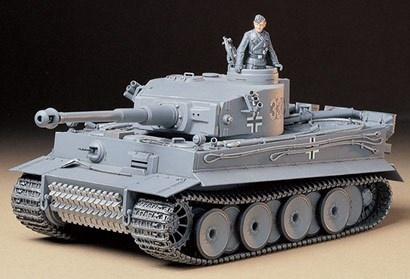 Tamiya 1/35 TIGER I EARLY PRODUCTION ryhmässä URHEILU, VAPAA-AIKA JA HARRASTUS / Harrastus / Muovimallit / Sotilasajoneuvot (maa) @ TP E-commerce Nordic AB (A06320)