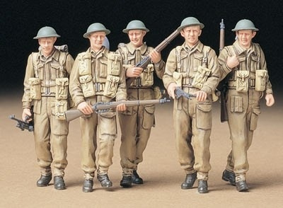 Tamiya 1/35 BRITISH INFANTRY ON PATROL ryhmässä URHEILU, VAPAA-AIKA JA HARRASTUS / Harrastus / Muovimallit / Sotilasajoneuvot (maa) @ TP E-commerce Nordic AB (A06324)