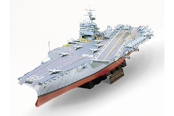 Tamiya 1/350 U S HANGARSKIB ENTERPRISE ryhmässä URHEILU, VAPAA-AIKA JA HARRASTUS / Harrastus / Muovimallit / Alukset @ TP E-commerce Nordic AB (A06364)