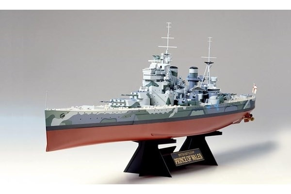 Tamiya 1/350 PRINCE OF WALES ryhmässä URHEILU, VAPAA-AIKA JA HARRASTUS / Harrastus / Muovimallit / Alukset @ TP E-commerce Nordic AB (A06366)