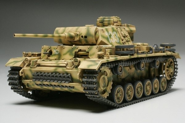 Tamiya 1/48 GERMAN PZKPFW III ryhmässä URHEILU, VAPAA-AIKA JA HARRASTUS / Harrastus / Muovimallit / Sotilasajoneuvot (maa) @ TP E-commerce Nordic AB (A06383)