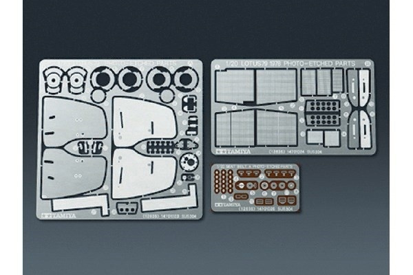 Tamiya 1/20 Lotus 79 1978 PE parts ryhmässä URHEILU, VAPAA-AIKA JA HARRASTUS / Harrastus / Muovimallit / Autot @ TP E-commerce Nordic AB (A06387)