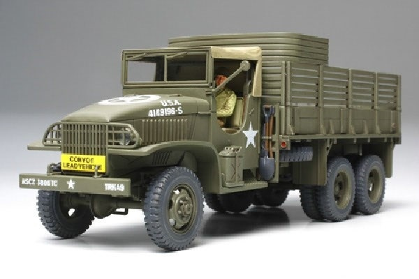 Tamiya 1/48 US 2,5ton 6x6 Cargo truck ryhmässä URHEILU, VAPAA-AIKA JA HARRASTUS / Harrastus / Muovimallit / Sotilasajoneuvot (maa) @ TP E-commerce Nordic AB (A06423)