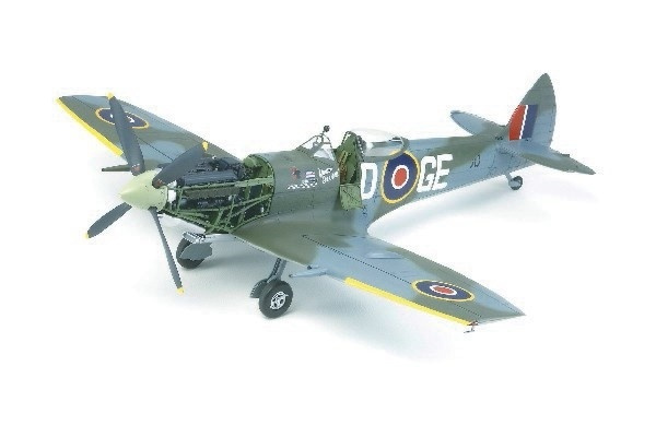 Tamiya 1/32 Spitfire Mk. XVIe ryhmässä URHEILU, VAPAA-AIKA JA HARRASTUS / Harrastus / Muovimallit / Lentokoneet/Helikopterit @ TP E-commerce Nordic AB (A06427)