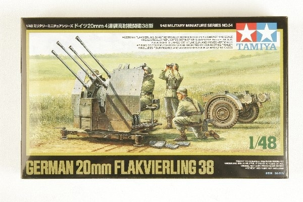 Tamiya 1/48 German 20mm flak 38 ryhmässä URHEILU, VAPAA-AIKA JA HARRASTUS / Harrastus / Muovimallit / Sotilasajoneuvot (maa) @ TP E-commerce Nordic AB (A06437)