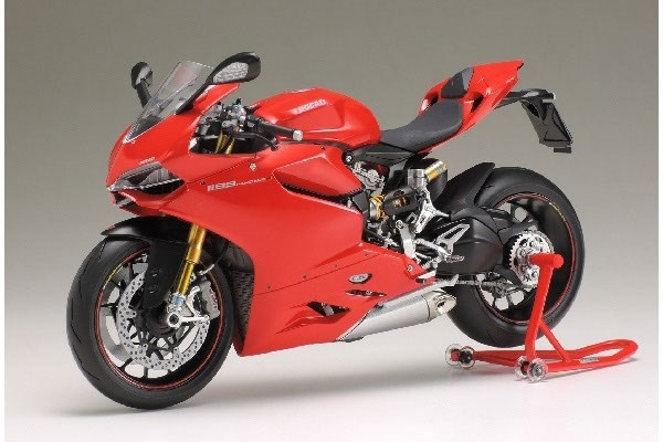 Tamiya 1/12 1199 Panigale S ryhmässä URHEILU, VAPAA-AIKA JA HARRASTUS / Harrastus / Muovimallit / Moottoripyörät @ TP E-commerce Nordic AB (A06514)