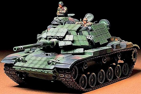 Tamiya 1/35 U.S.Marine M60A1 ryhmässä URHEILU, VAPAA-AIKA JA HARRASTUS / Harrastus / Muovimallit / Sotilasajoneuvot (maa) @ TP E-commerce Nordic AB (A06521)