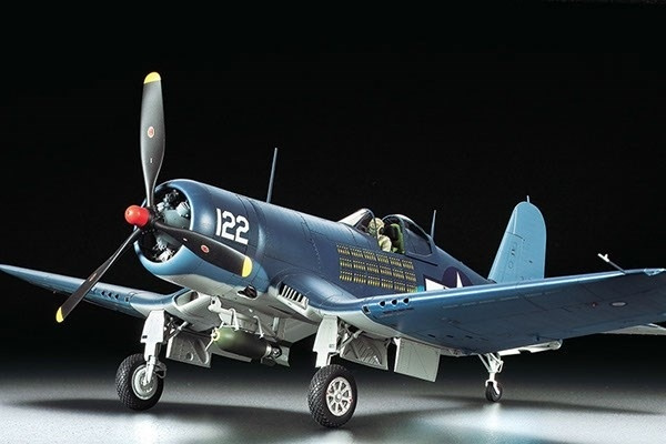 Tamiya 1/32 F4U-1A Corsair ryhmässä URHEILU, VAPAA-AIKA JA HARRASTUS / Harrastus / Muovimallit / Lentokoneet/Helikopterit @ TP E-commerce Nordic AB (A06548)