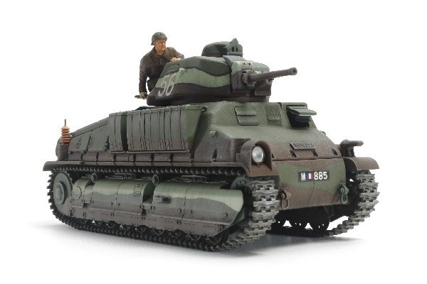 Tamiya 1/35 SOMUA S35 ryhmässä URHEILU, VAPAA-AIKA JA HARRASTUS / Harrastus / Muovimallit / Sotilasajoneuvot (maa) @ TP E-commerce Nordic AB (A06555)