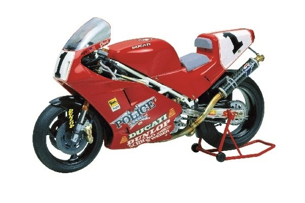 Tamiya 1/12 Ducati 888 Superbike ryhmässä URHEILU, VAPAA-AIKA JA HARRASTUS / Harrastus / Muovimallit / Moottoripyörät @ TP E-commerce Nordic AB (A06559)