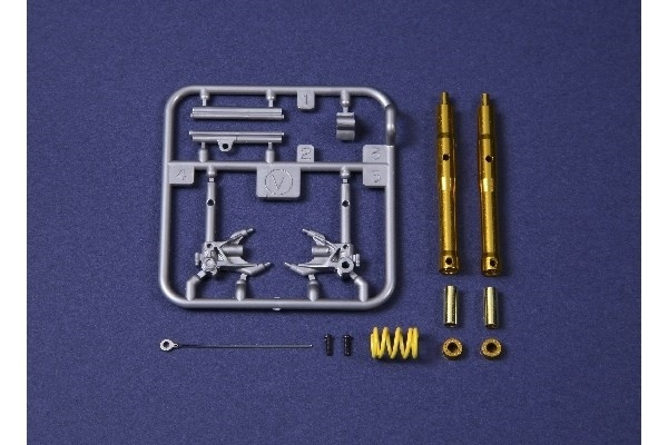 Tamiya 1/12 Yamaha YZR-M1\'05 Front Fork ryhmässä URHEILU, VAPAA-AIKA JA HARRASTUS / Harrastus / Muovimallit / Moottoripyörät @ TP E-commerce Nordic AB (A06612)