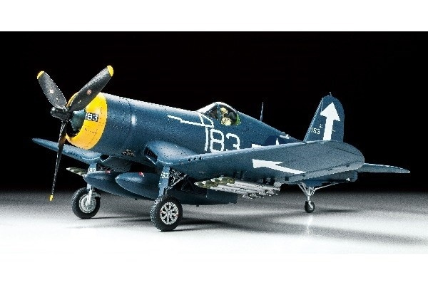 Tamiya 1/32 F4U-1D Corsair ryhmässä URHEILU, VAPAA-AIKA JA HARRASTUS / Harrastus / Muovimallit / Lentokoneet/Helikopterit @ TP E-commerce Nordic AB (A06652)