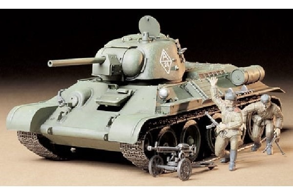 Tamiya 1/35 T34/76, \'ChTZ\' Ver. ryhmässä URHEILU, VAPAA-AIKA JA HARRASTUS / Harrastus / Muovimallit / Sotilasajoneuvot (maa) @ TP E-commerce Nordic AB (A06661)