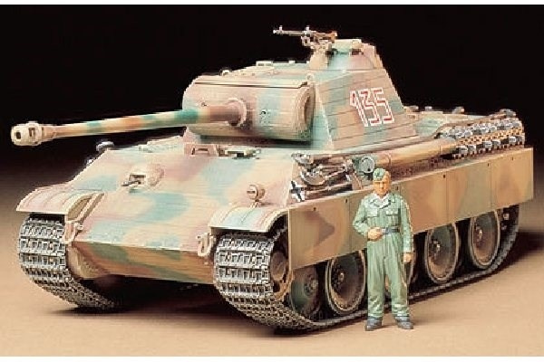 Tamiya 1/35 Panther Type G Early Version ryhmässä URHEILU, VAPAA-AIKA JA HARRASTUS / Harrastus / Muovimallit / Sotilasajoneuvot (maa) @ TP E-commerce Nordic AB (A06683)