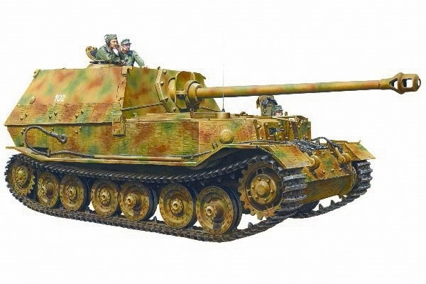 Tamiya 1/35 Elefant ryhmässä URHEILU, VAPAA-AIKA JA HARRASTUS / Harrastus / Muovimallit / Sotilasajoneuvot (maa) @ TP E-commerce Nordic AB (A06706)