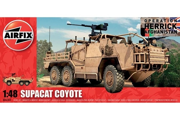 Airfix Coyote ryhmässä URHEILU, VAPAA-AIKA JA HARRASTUS / Harrastus / Muovimallit / Sotilasajoneuvot (maa) @ TP E-commerce Nordic AB (A06711)