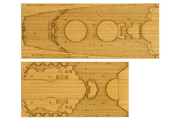 Tamiya 1/350 Yamato Deck Sheet ryhmässä URHEILU, VAPAA-AIKA JA HARRASTUS / Harrastus / Muovimallit / Alukset @ TP E-commerce Nordic AB (A06732)