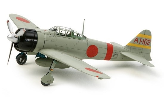 Tamiya 1/72 A6M2b Zero (Zeke) ryhmässä URHEILU, VAPAA-AIKA JA HARRASTUS / Harrastus / Muovimallit / Lentokoneet/Helikopterit @ TP E-commerce Nordic AB (A06741)