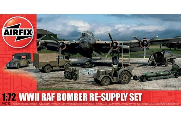 Airfix Bomber Re-Supply Set ryhmässä URHEILU, VAPAA-AIKA JA HARRASTUS / Harrastus / Muovimallit / Sotilasajoneuvot (maa) @ TP E-commerce Nordic AB (A06762)