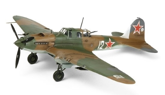 Tamiya 1/72 IL-2 ryhmässä URHEILU, VAPAA-AIKA JA HARRASTUS / Harrastus / Muovimallit / Lentokoneet/Helikopterit @ TP E-commerce Nordic AB (A06763)