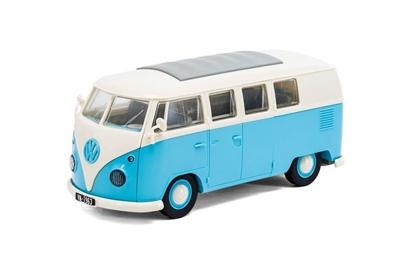 Airfix Quick Build VW Camper Van - Blue ryhmässä URHEILU, VAPAA-AIKA JA HARRASTUS / Harrastus / Muovimallit / Aloituspakkaukset/Lahjapakkaukset @ TP E-commerce Nordic AB (A06769)