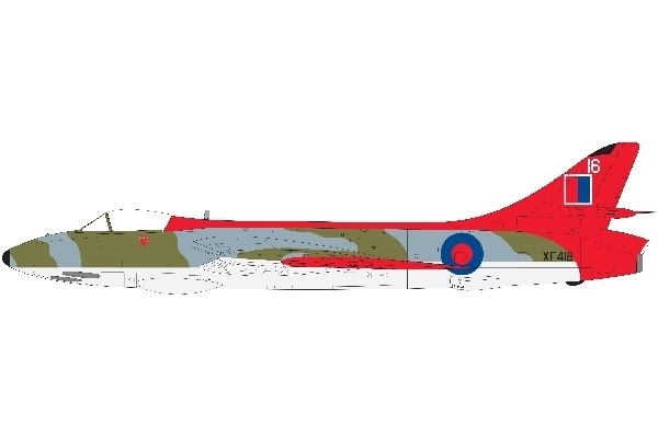 Airfix Hawker Hunter F6 1/48 ryhmässä URHEILU, VAPAA-AIKA JA HARRASTUS / Harrastus / Muovimallit / Lentokoneet/Helikopterit @ TP E-commerce Nordic AB (A06791)