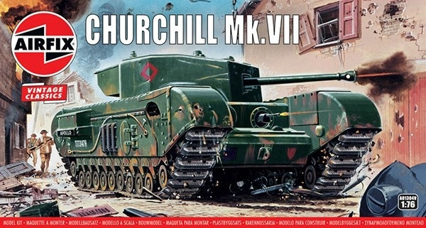 Airfix Churchill ryhmässä URHEILU, VAPAA-AIKA JA HARRASTUS / Harrastus / Muovimallit / Sotilasajoneuvot (maa) @ TP E-commerce Nordic AB (A06800)