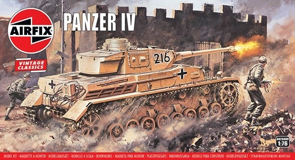 Airfix Panzer IV ryhmässä URHEILU, VAPAA-AIKA JA HARRASTUS / Harrastus / Muovimallit / Sotilasajoneuvot (maa) @ TP E-commerce Nordic AB (A06808)