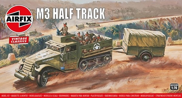 Airfix Half-Track M3 ryhmässä URHEILU, VAPAA-AIKA JA HARRASTUS / Harrastus / Muovimallit / Sotilasajoneuvot (maa) @ TP E-commerce Nordic AB (A06811)