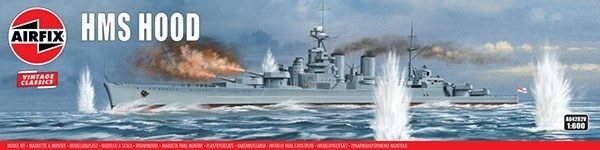 Airfix HMS Hood ryhmässä URHEILU, VAPAA-AIKA JA HARRASTUS / Harrastus / Muovimallit / Alukset @ TP E-commerce Nordic AB (A06812)