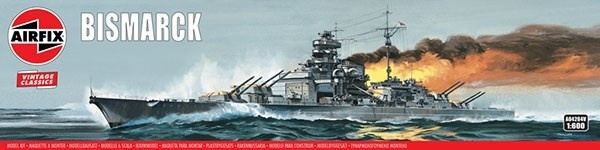 Airfix Bismarck ryhmässä URHEILU, VAPAA-AIKA JA HARRASTUS / Harrastus / Muovimallit / Alukset @ TP E-commerce Nordic AB (A06813)