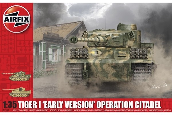 Airfix Tiger-1 \'Early Version - Operation Citadel ryhmässä URHEILU, VAPAA-AIKA JA HARRASTUS / Harrastus / Muovimallit / Sotilasajoneuvot (maa) @ TP E-commerce Nordic AB (A06907)