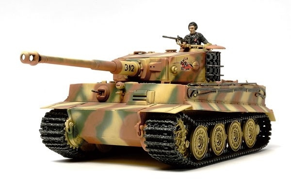 Tamiya 1/48 Tiger I late ryhmässä URHEILU, VAPAA-AIKA JA HARRASTUS / Harrastus / Muovimallit / Sotilasajoneuvot (maa) @ TP E-commerce Nordic AB (A06919)