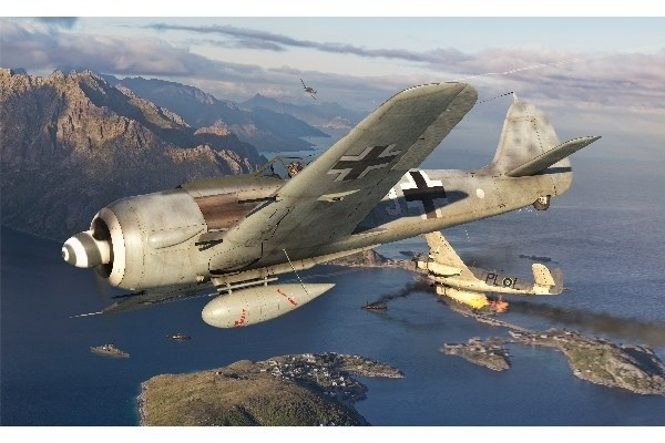 Airfix 1:72 Focke Wulf Fw190A-8 ryhmässä URHEILU, VAPAA-AIKA JA HARRASTUS / Harrastus / Muovimallit / Lentokoneet/Helikopterit @ TP E-commerce Nordic AB (A06955)