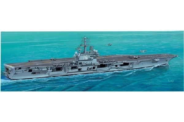 Italeri 1:720 U.S.S. RONALD REAGAN CV-76 ryhmässä URHEILU, VAPAA-AIKA JA HARRASTUS / Harrastus / Muovimallit / Alukset @ TP E-commerce Nordic AB (A07032)