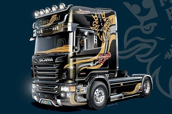 Italeri 1:24 SCANIA R730 V8 TOPLINE \' IMPERIAL ryhmässä URHEILU, VAPAA-AIKA JA HARRASTUS / Harrastus / Muovimallit / Autot @ TP E-commerce Nordic AB (A07070)