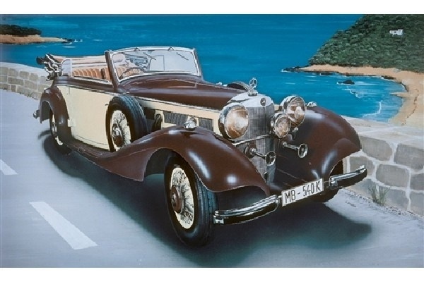 Italeri 1:24 MERCEDES BENZ 540K ryhmässä URHEILU, VAPAA-AIKA JA HARRASTUS / Harrastus / Muovimallit / Autot @ TP E-commerce Nordic AB (A07087)