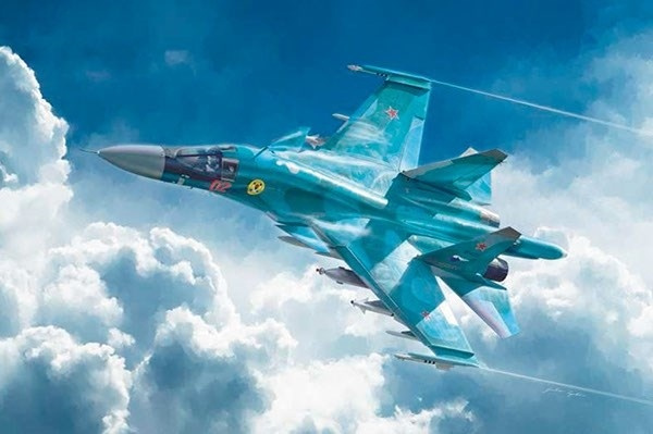 Italeri 1:72 SUKHOI SU-34 \'FULLBACK\' MAY ryhmässä URHEILU, VAPAA-AIKA JA HARRASTUS / Harrastus / Muovimallit / Lentokoneet/Helikopterit @ TP E-commerce Nordic AB (A07131)