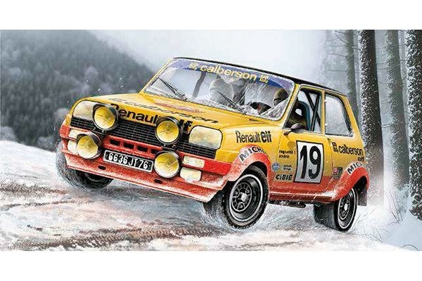 Italeri 1:24 RENAULT R5 RALLY ryhmässä URHEILU, VAPAA-AIKA JA HARRASTUS / Harrastus / Muovimallit / Autot @ TP E-commerce Nordic AB (A07169)