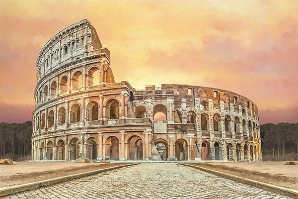 Italeri Colosseum 1:500 (375 x 316 x 110mm) ryhmässä URHEILU, VAPAA-AIKA JA HARRASTUS / Harrastus / Muovimallit / Sekalaiset @ TP E-commerce Nordic AB (A07211)