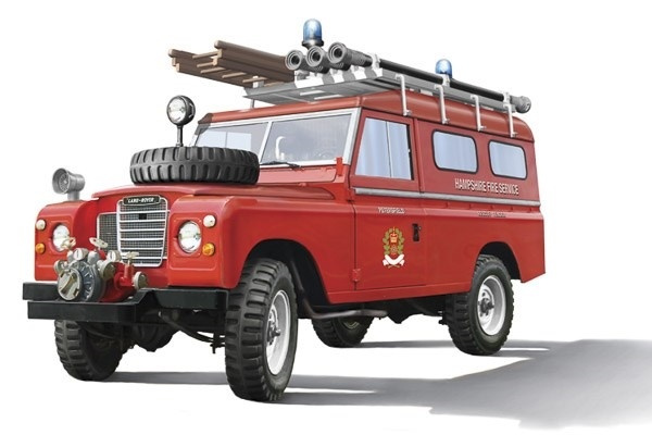 Italeri 1:24 Land Rover paloauto ryhmässä URHEILU, VAPAA-AIKA JA HARRASTUS / Harrastus / Muovimallit / Autot @ TP E-commerce Nordic AB (A07232)