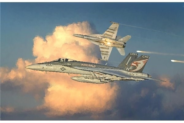 Italeri 1:48 F/A-18-E \'SUPER HORNET ryhmässä URHEILU, VAPAA-AIKA JA HARRASTUS / Harrastus / Muovimallit / Lentokoneet/Helikopterit @ TP E-commerce Nordic AB (A07267)