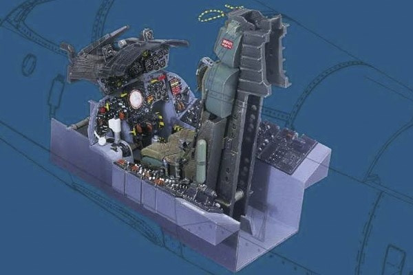 Italeri 1:12 F-104G Cockpit ryhmässä URHEILU, VAPAA-AIKA JA HARRASTUS / Harrastus / Muovimallit / Lentokoneet/Helikopterit @ TP E-commerce Nordic AB (A07289)