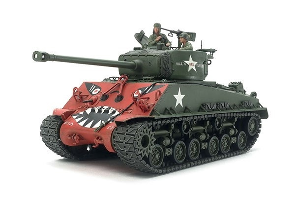 Tamiya 1/35 U.S. Medium Tank M4A3E8 Sherman \'Easy Eight ryhmässä URHEILU, VAPAA-AIKA JA HARRASTUS / Harrastus / Muovimallit / Sotilasajoneuvot (maa) @ TP E-commerce Nordic AB (A07347)