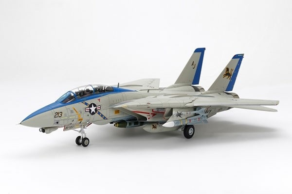 Tamiya 1/48 Grumman F-14D Tomcat ryhmässä URHEILU, VAPAA-AIKA JA HARRASTUS / Harrastus / Muovimallit / Lentokoneet/Helikopterit @ TP E-commerce Nordic AB (A07358)